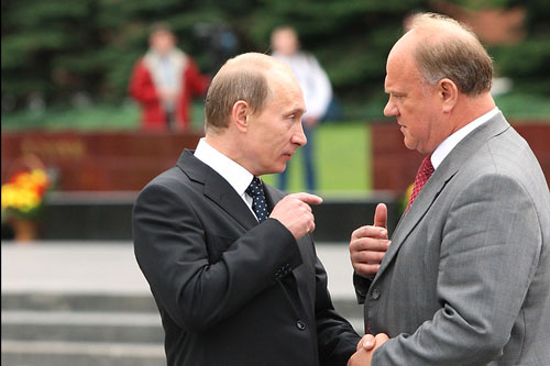 Zyuganov-e-Putin